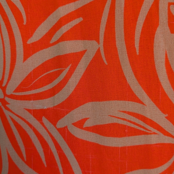 Toccin X RTR Printed Maxi Dress Size 4 Orange - Picture 8 of 10